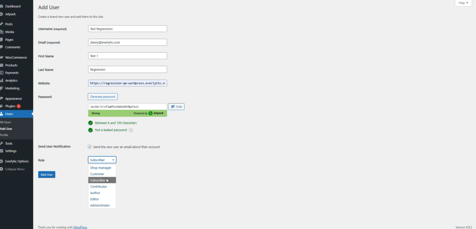 Add User on WooCommerce 2 Add User on WooCommerce 2