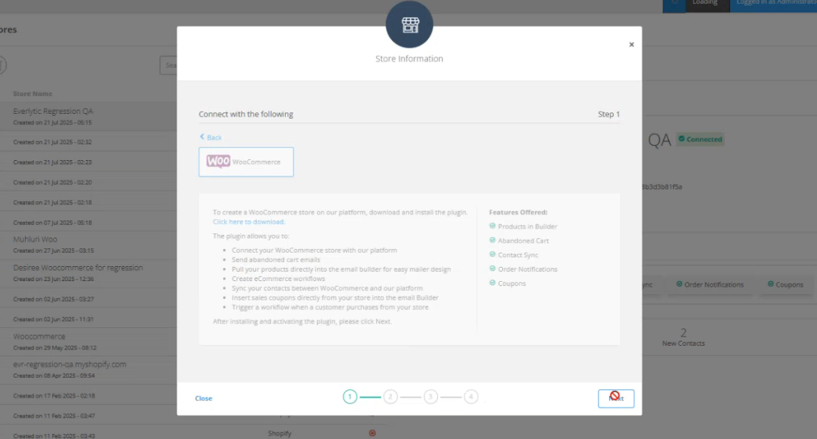 Create Store 3 Create Store 3
