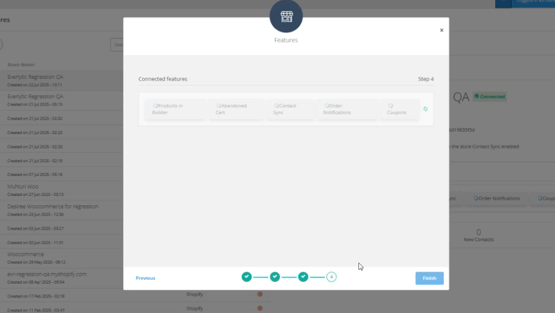 Redirect back to EVR Redirect back to EVR