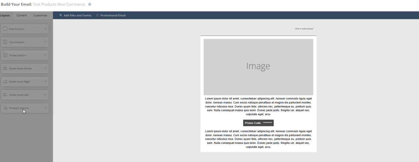 Create Email 1 Create Email 1
